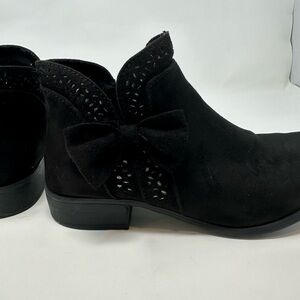 Girls 3 Black Ankle Boots